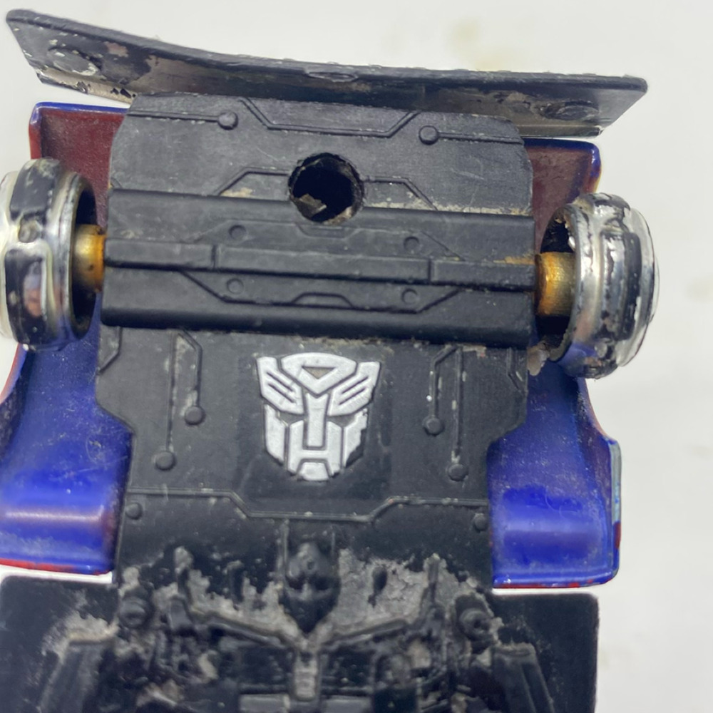 Hasbro Transformers Optimus Prime Blue Die-cast Toy Truck - Picture 7 of 8
